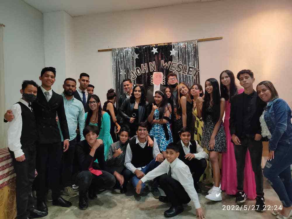 Fiesta de Gala Temática “John Wesley” presidida por el ministerio J.N.I en la Iglesia del Nazareno Jesús La Esperanza “San Diego”