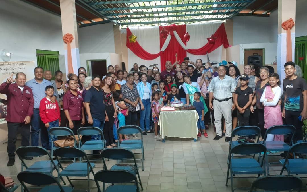 Iglesia Jesús el Buen Pastor celebra su 2° aniversario con más de 80 personas