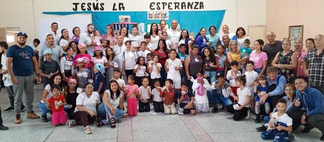 EBV “El fabricante de Juguetes” contó con actividades de Mini Chef y recreación en la Iglesia Jesús la Esperanza (El Limón, Edo. Aragua)